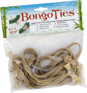 Bongo Ties Natural color Brown