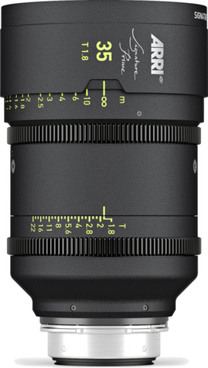 Arri Signature Prime 35mm T1,8 M scale