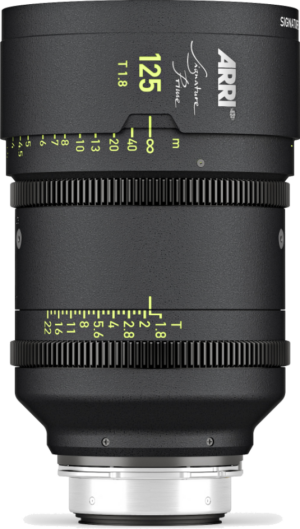 Arri Signature Prime 125mm T1,8 M scale