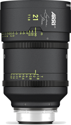 Arri Signature Prime 21/T1.8 M scale