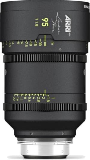 Arri Signature Prime 95mm T1,8 M scale