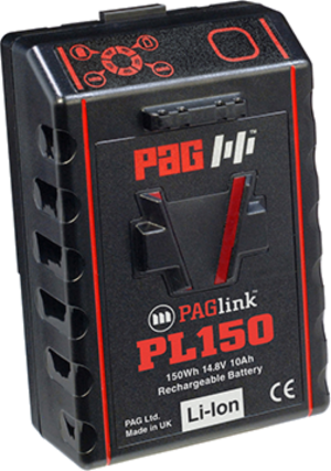 PAG PL150We Link V-Lock Battery time circle