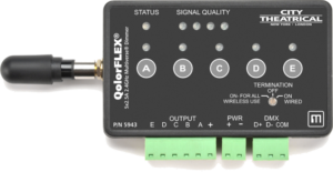 QolorFLEX 5x2.5A 2.4GHz Multiverse Dimmer