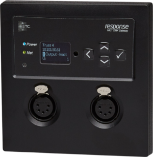 Response Mk2-2 port Wall m. Gateway, XLR Output, blk