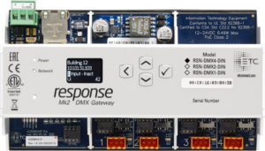 Response Mk2 1-port DIN rail mount Gateway