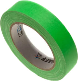 Glow tape gaffa 24mm x 22,8m Grøn