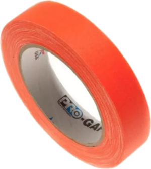 Glow tape gaffa 24mm x 22,8m Orange