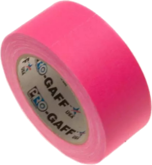 Glow tape gaffa 48mmx25m Pink