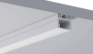 Alu-profile for 12mm tape, 2 meter x 17x15, heavy