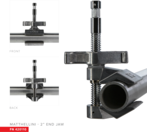 Matthews Matthellini Clamp 2" End Jaws