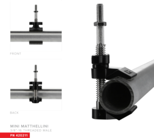 Matthews Matthellini Mini Clamp 2" end