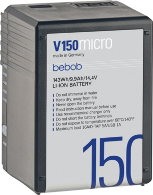 Bebob Vmicro battery 14.4V / 9,9Ah / 143Wh