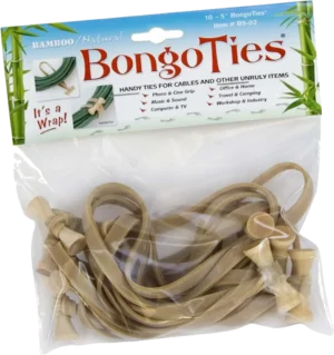Bongo Ties Natural color Brown