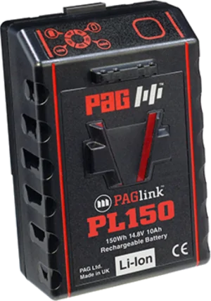 PAG PL150We Link V-Lock Battery time circle