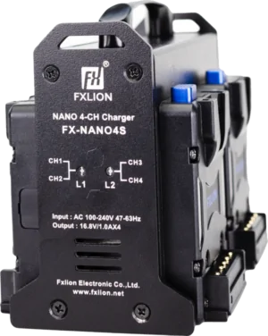 FXL NANO 4-ch V mount charger