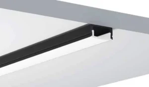 Alu-profile for 12mm tape, 2 meter x 17x09-Black
