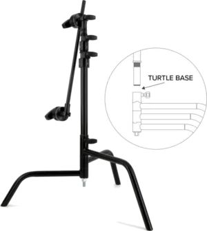 Matthews 20" C-Stand Turtle base Kit Chrome