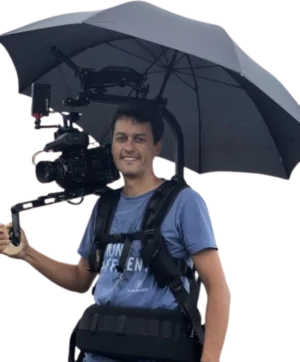 Easyrig Umbrella with holder