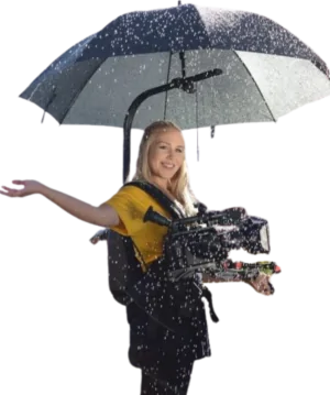 Easyrig Umbrella with holder, fits our Easyrig Minimax