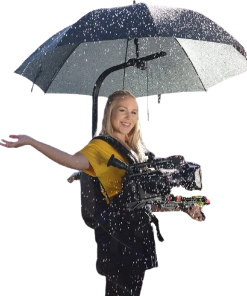 Easyrig Umbrella with holder, fits our Easyrig Minimax
