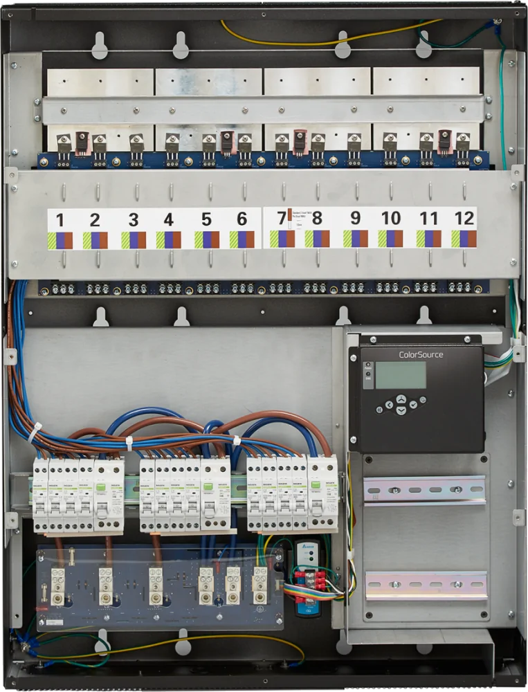 ColorSource ThruPower ND RCD/4 circuits, 12x10 A